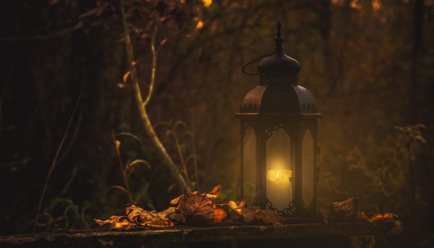 modern mystery school autumn lantern