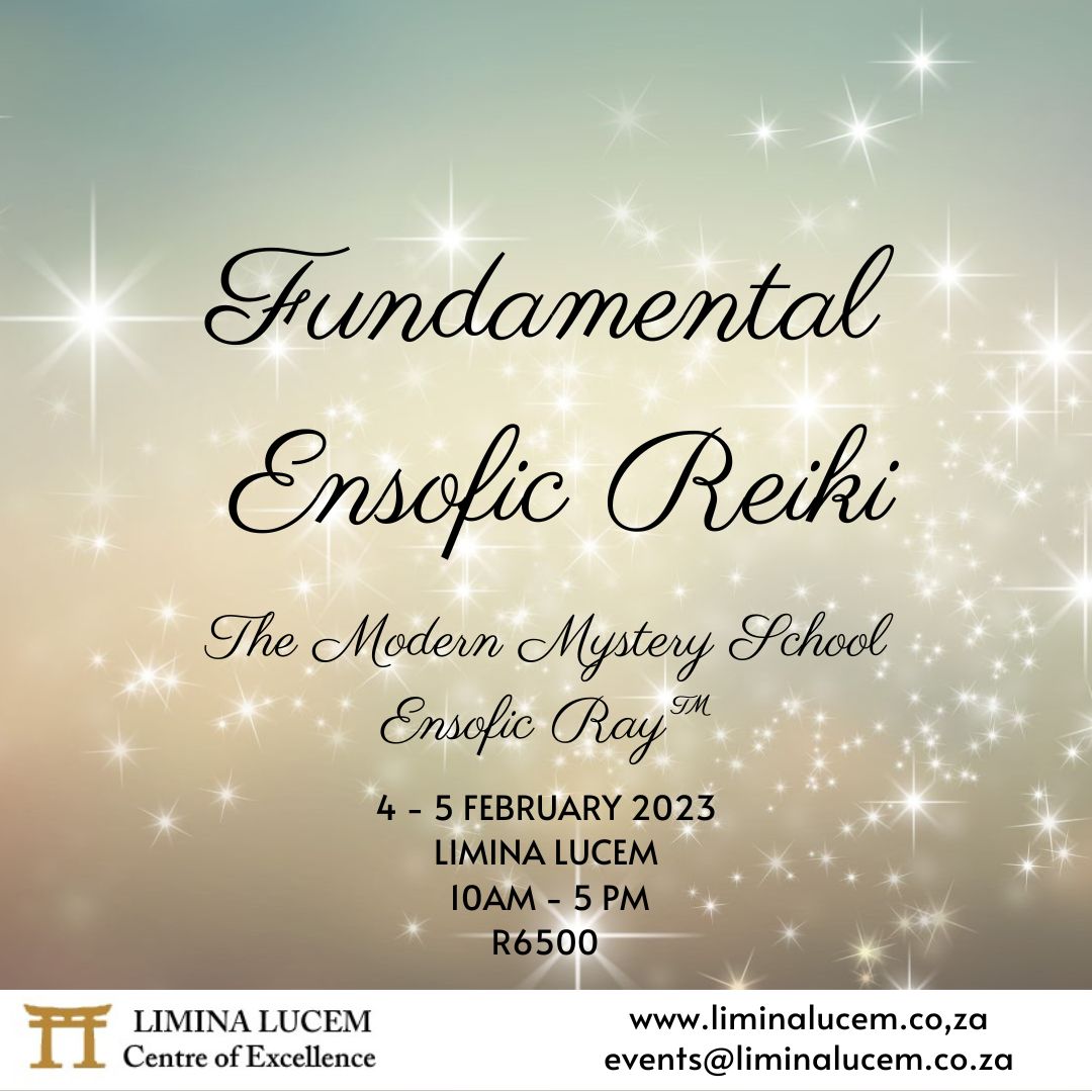 Fundamental Ensofic Reiki – South Africa