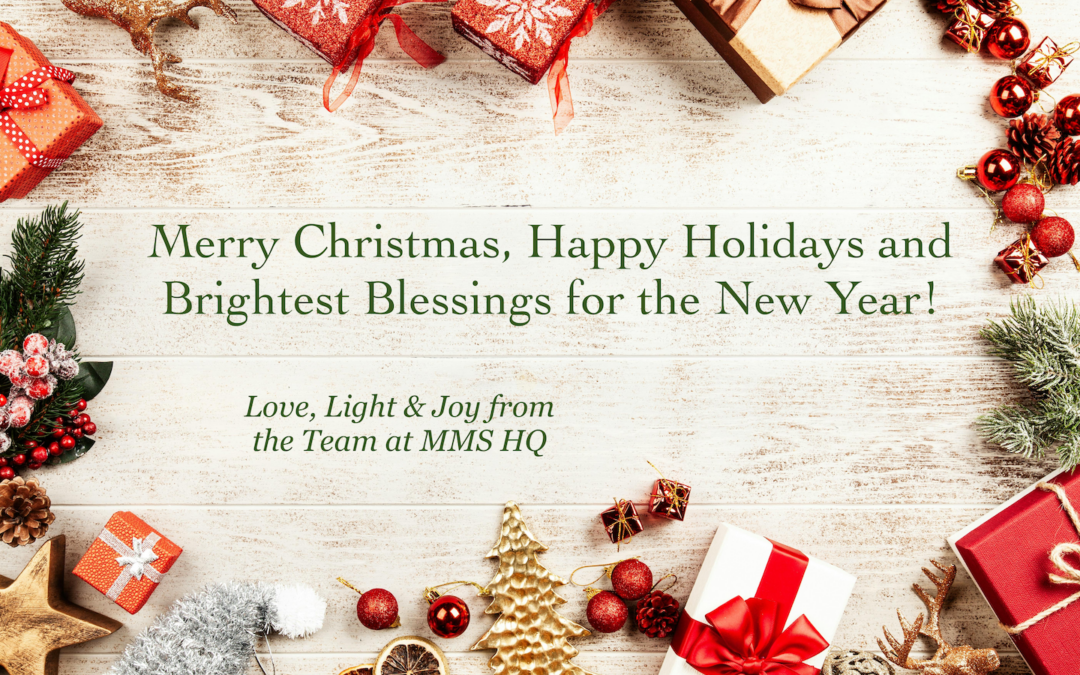 HQ Admin Office Closed ~ Happy Holidays!